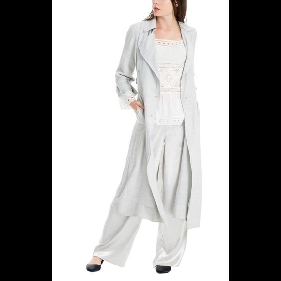 Max Studio London duster jacket. NWT - Picture 5 of 7